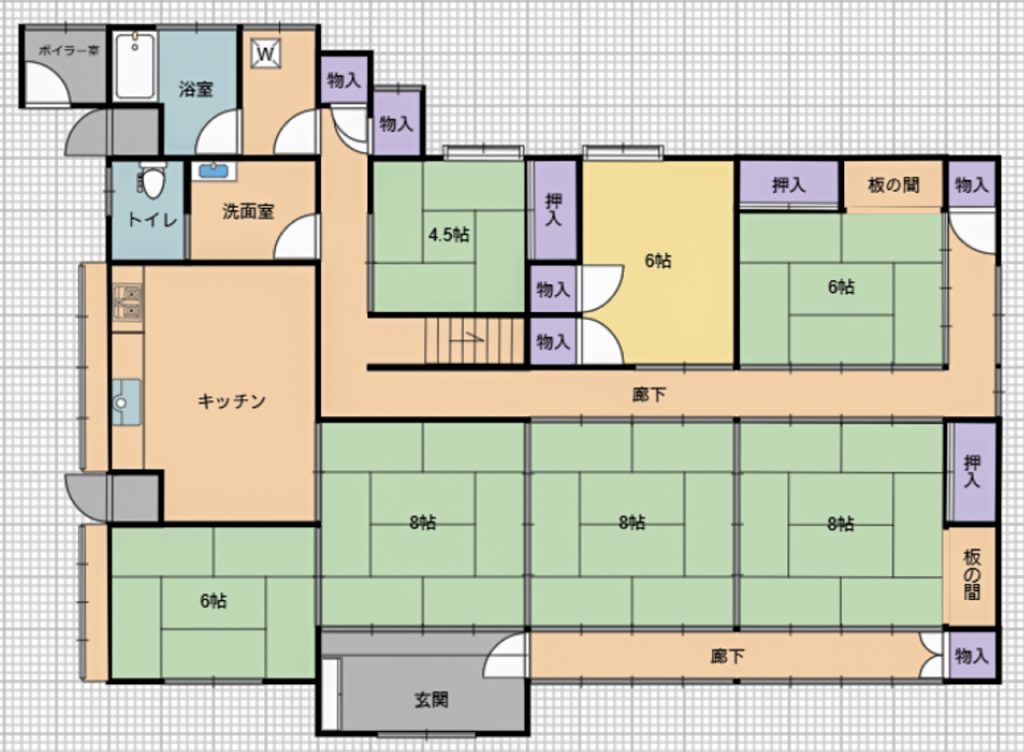 田村市大越町下大越字道才 売地・売家