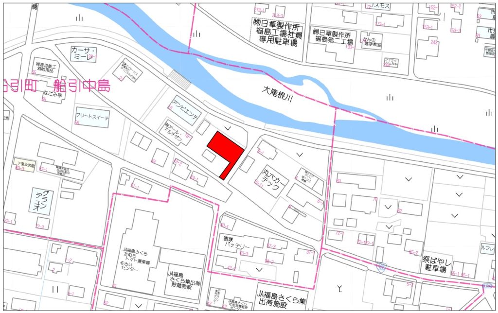 20260116_田村市船引町船引字中島14-1　地図①